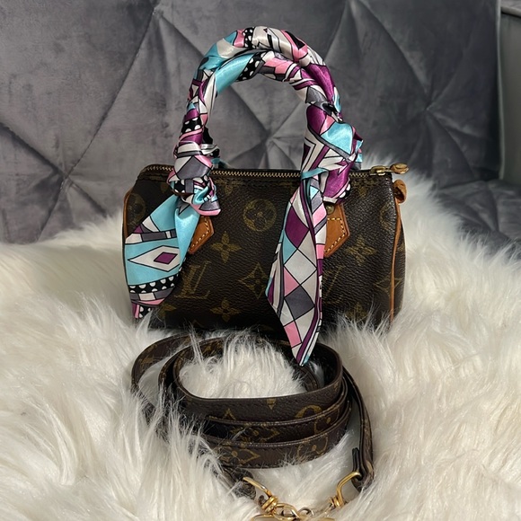 Louis Vuitton Vintage Nano Speedy With Strap - Picture 1 of 7